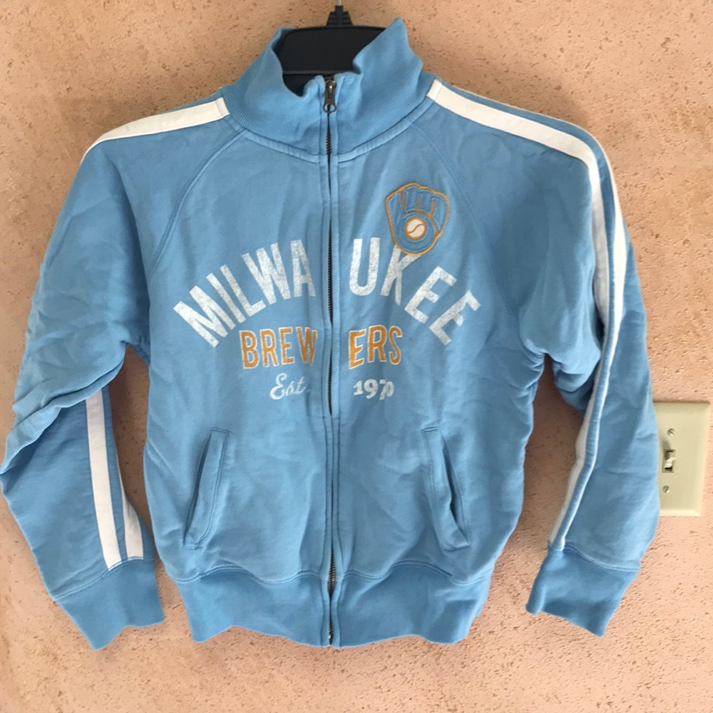 Milwaukee Brewer’s zip up sweatshirt